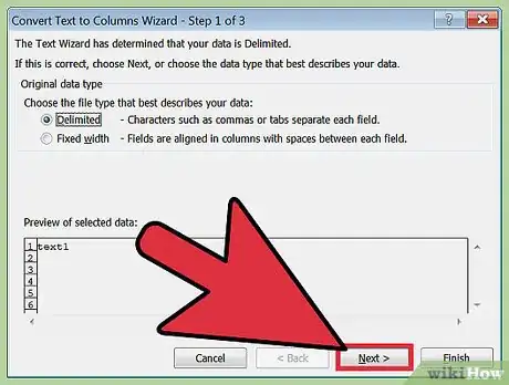 Image intitulée Copy Paste Tab Delimited Text Into Excel Step 6