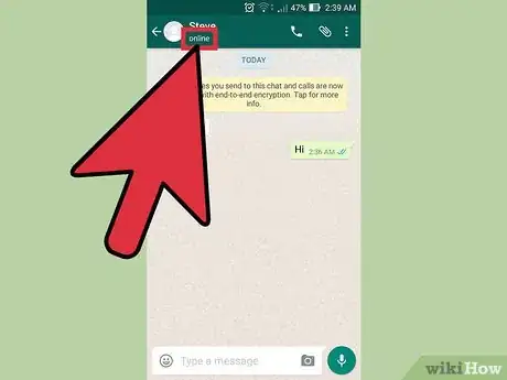 Image intitulée Tell if Someone Is Online on WhatsApp Step 4