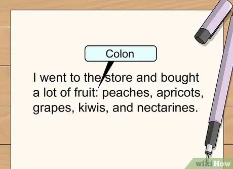 Image intitulée Use a Colon in a Sentence Step 1