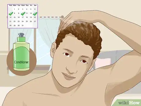 Image intitulée Style Curly Hair (for Men) Step 2