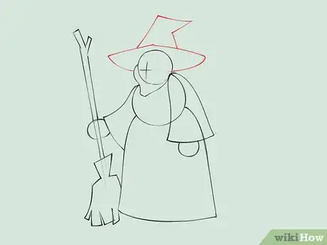 Image intitulée Draw a Witch Step 4