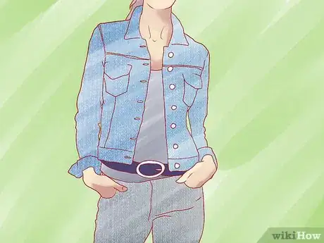 Image intitulée Wear a Jean Jacket Step 11