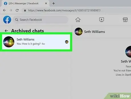 Image intitulée Read Old Messages on Facebook Step 14