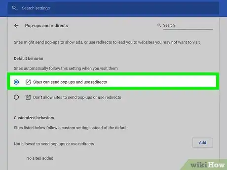 Image intitulée Allow Pop–ups Step 7