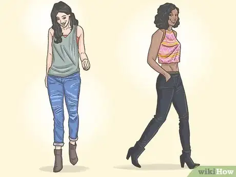 Image intitulée Wear Skinny Jeans with Ankle Boots Step 14
