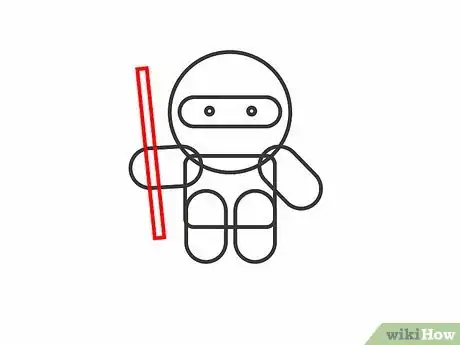 Image intitulée Draw a Ninja Step 5