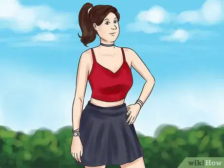 Image intitulée Wear High Waisted Skirts Step 7