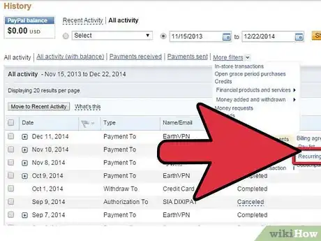 Image intitulée Cancel a Recurring Payment in PayPal Step 9
