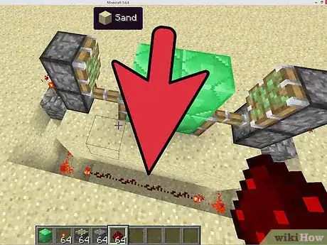 Image intitulée Make an Automatic Piston Door in Minecraft Step 8