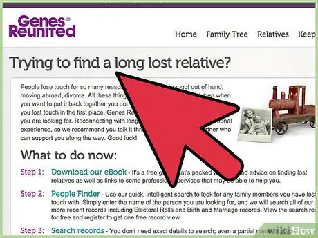 Image intitulée Find Lost or Missing Relatives Online Step 5