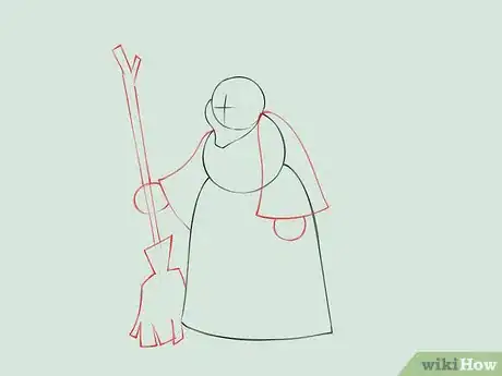 Image intitulée Draw a Witch Step 3