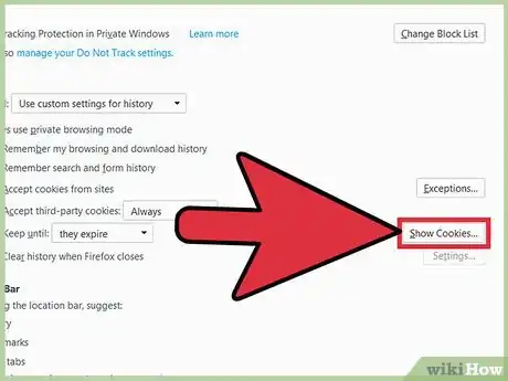 Image intitulée Clear Cookies and Cache in Firefox Step 29