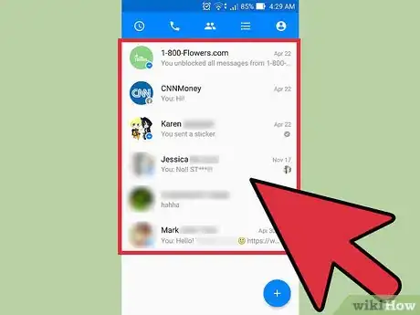 Image intitulée Delete Facebook Messages on an iPhone or Android Step 2