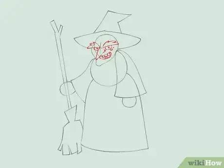 Image intitulée Draw a Witch Step 5