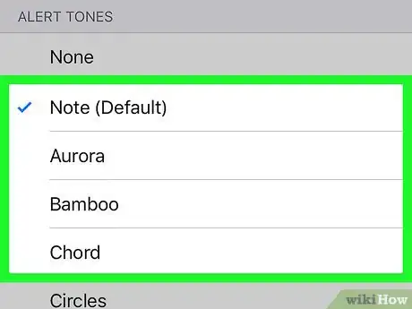 Image intitulée Change the Notification Sound in Kik Step 5