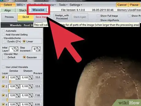 Image intitulée Align and Stack Multiple Moon Pictures with Ninox and Registax Step 12