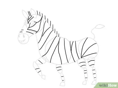 Image intitulée Draw a Zebra Step 9