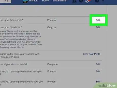 Image intitulée Make Facebook Private Step 25