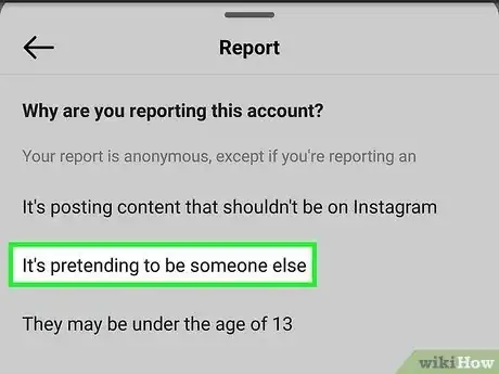 Image intitulée Report a Fake Instagram Account Step 12
