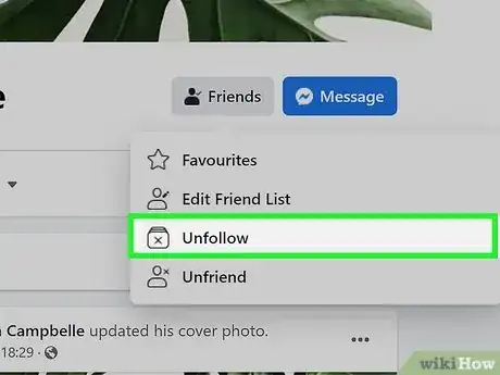 Image intitulée Unfriend Someone on Facebook Without Actually Unfriending Them Step 4