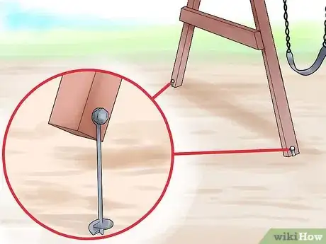 Image intitulée Anchor a Swing Set Step 10