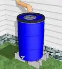 fabriquer un baril de récupération d'eau de pluie
