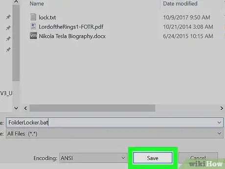 Image intitulée Lock a Folder on Windows Step 20