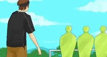 faire une frappe sèche au football