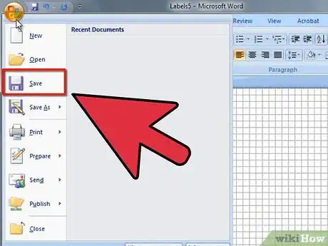 Image intitulée Create Labels in Microsoft Word Step 11