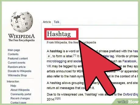 Image intitulée Use Hashtags With Twitter Step 1