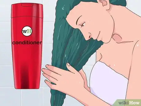 Image intitulée Remove Blue or Green Hair Dye from Hair Without Bleaching Step 9