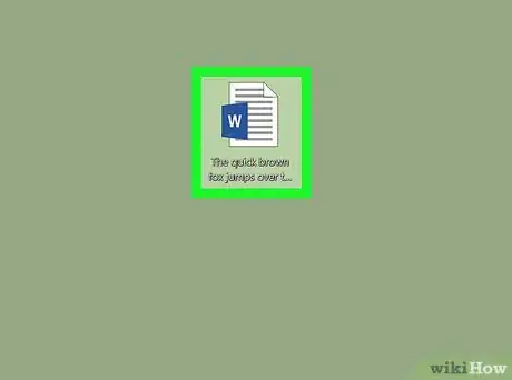 Image intitulée Bend Words in MS Word Step 1