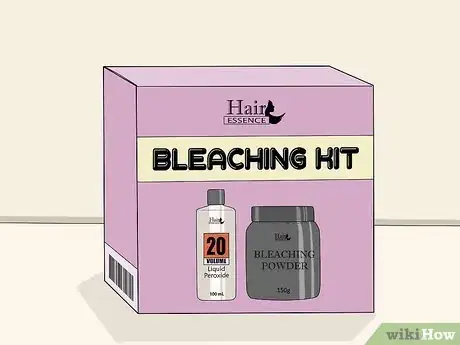 Image intitulée Bleach Dark Brown or Black Hair to Platinum Blonde or White Step 3