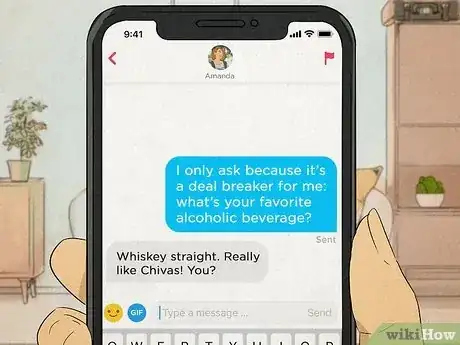 Image intitulée Talk to a Girl on Tinder Without a Bio Step 6