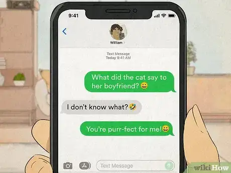 Image intitulée Innocently Flirt with a Guy over Text Step 7