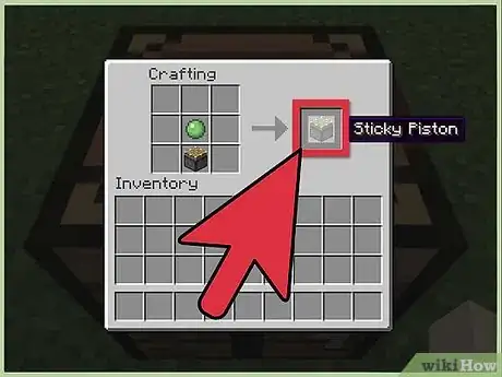 Image intitulée Build a Piston Drawbridge in Minecraft Step 2