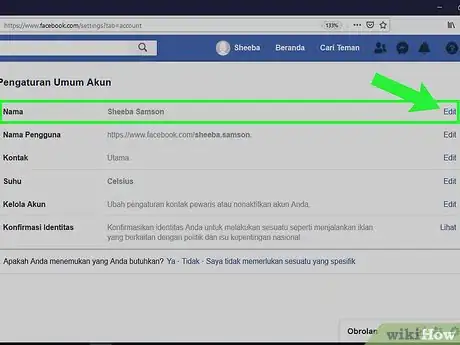 Image intitulée Make a Single Name Account on Facebook Step 11