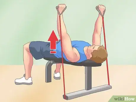 Image intitulée Work out Pectoral Muscles With a Resistance Band Step 8