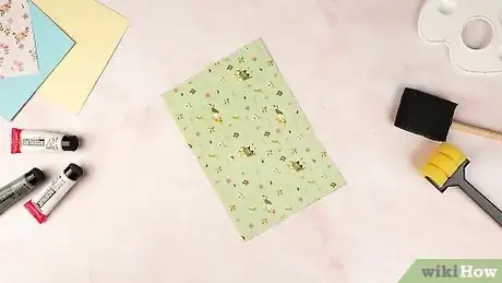 Image intitulée Mod Podge Paper to Wood Step 6