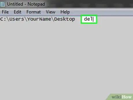 Image intitulée Delete a File in Microsoft Windows Using Batch Files Step 9