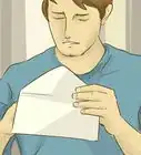 écrire une lettre
