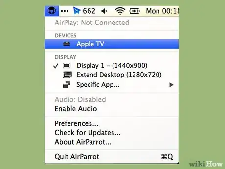 Image intitulée Mirror from Mac to Apple TV Step 2