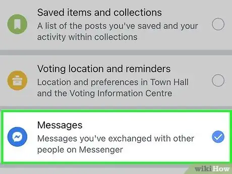 Image intitulée Export Messages on Facebook Step 9