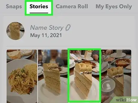 Image intitulée View Your Own Story on Snapchat Step 14