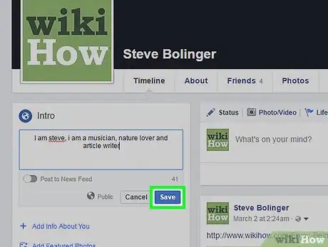 Image intitulée Change Your Intro on Facebook Step 12