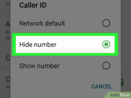 Image intitulée Hide Your Caller ID on Android Step 6