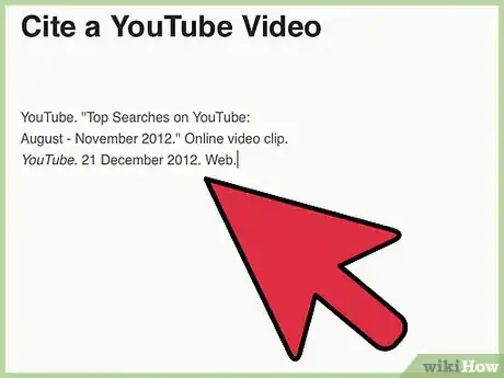 Image intitulée Cite a YouTube Video Step 11