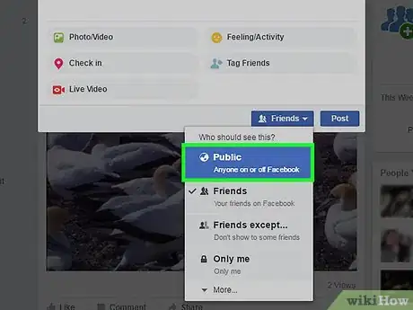 Image intitulée Make a Facebook Post Public Step 17