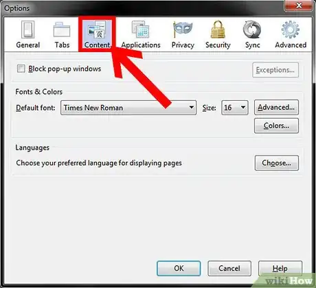 Image intitulée Block Pop–ups in Firefox Step 4