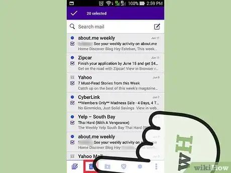 Image intitulée Delete All Messages in Yahoo Mail Step 9